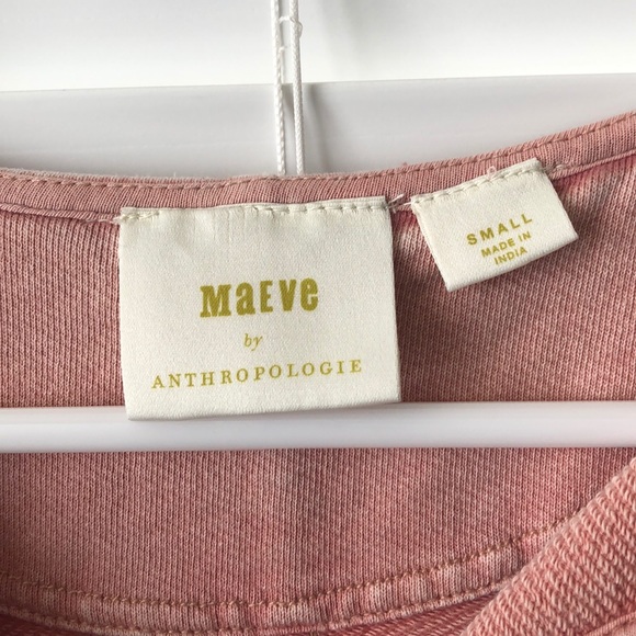 Pink Anthropologie Sweatshirt - Picture 3 of 5